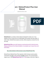 Manual de Utilizare Detector de Miscare Wireless AJAX MotionProtect 1 1 - 1-16