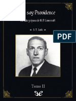 Yo Soy Providence (S. T. Joshi y H. P. Lovecraft) - Tomo 2