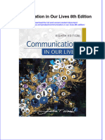 Instant Download Communication in Our Lives 8th Edition PDF FREE
