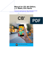 Instant Download Solution Manual For CB 8th Edition Barry J Babin Eric Harris PDF Scribd