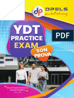 YDT Practice Exam Son Prova
