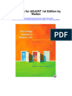 Instant Download Test Bank For Adjust 1st Edition by Weiten PDF Scribd