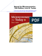 Instant Download Solution Manual For Microeconomics For Today 10th Edition Irvin B Tucker PDF Scribd