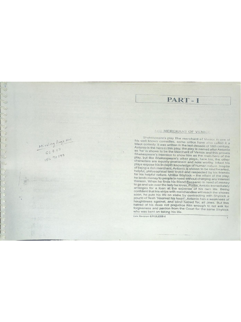 English All Notes | PDF