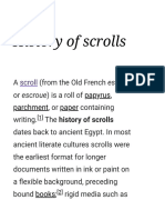 History of Scrolls - Wikipedia