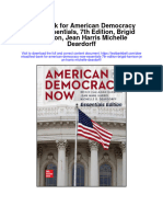 Instant Download Test Bank For American Democracy Now Essentials 7th Edition Brigid Harrison Jean Harris Michelle Deardorff PDF Scribd