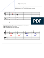 Nonharmonic Tones