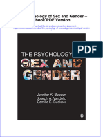 Instant Download The Psychology of Sex and Gender Ebook PDF Version PDF FREE