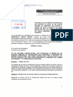 PL Plantea Que FF - Aa. Resguarden Fronteras Contra El Crimen Organizado