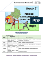 2º Español Periodo Recuperación