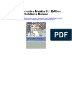 Instant Download Macroeconomics Mankiw 8th Edition Solutions Manual PDF Scribd