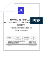 Manual de Procedimientos Atencion Al Cliente