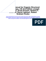 Instant Download Solution Manual For Organic Structural Spectroscopy 2 e 2nd Edition Joseph B Lambert Scott Gronert Herbert F Shurvell David Lightner Robert Graham Cooks PDF Scribd