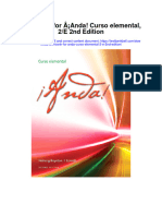 Instant Download Test Bank For Anda Curso Elemental 2 e 2nd Edition PDF Scribd