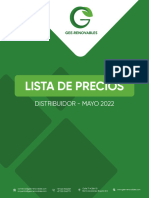 Lista de Precios Mayo (Distribuidor)