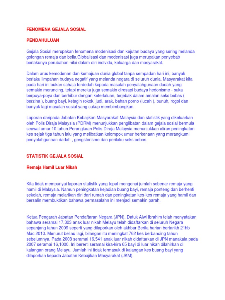 Statistik Gejala Sosial  PDF