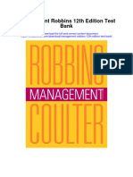 Instant Download Management Robbins 12th Edition Test Bank PDF Scribd
