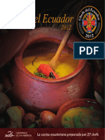 Chefs Del Ecuador - 2012