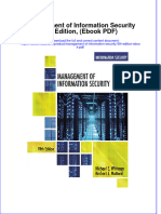 Instant Download Management of Information Security 5th Edition Ebook PDF PDF FREE