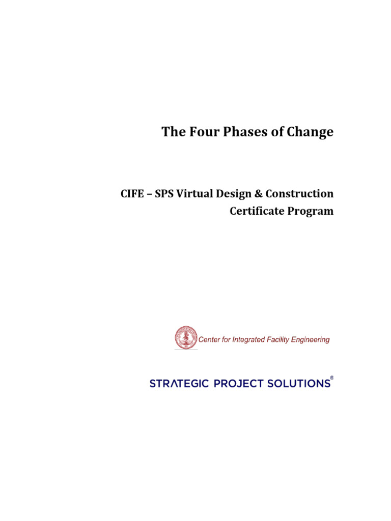 Four Phases of Organizational Change | PDF | Leadership | Learning