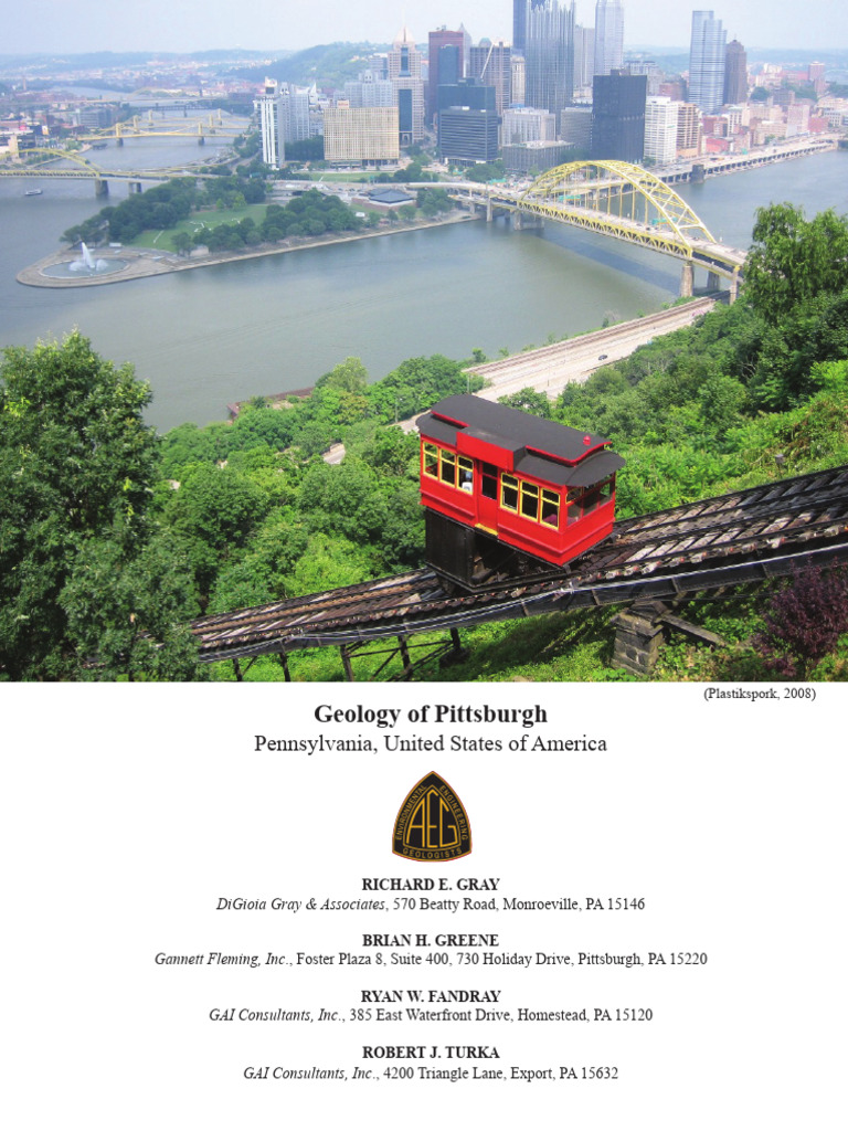 Geology and Resources of Pittsburgh | PDF | Limestone | Clastic Rock