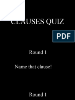 Clauses Quiz ZZZ