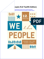 Instant Download We The People Full Twelfth Edition PDF FREE