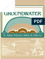 Freeze, Cherry - Groundwater Book - English