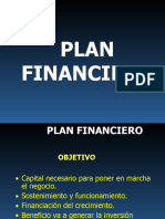 Plan Financiero Gerencial Integral