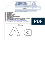 Ficha de Actividades Autonomas 2do