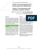 Urraco, M. y Nogales G. (2013) - Michel Foucault, El Funcionamiento de La Institución Escolar