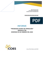 Spr-Ipdo-036-2023 Informe Del Programa Diario de Operación Del Sein