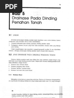 Download Bab5 Drainase Pada Dinding Penahan Tanah by Wahidul Hairani SN69912926 doc pdf