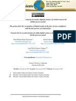 Protocolo de Reconocimiento de Medios Digitales