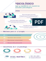 Infografía Psicología Salud Mental Profesional Multicolor