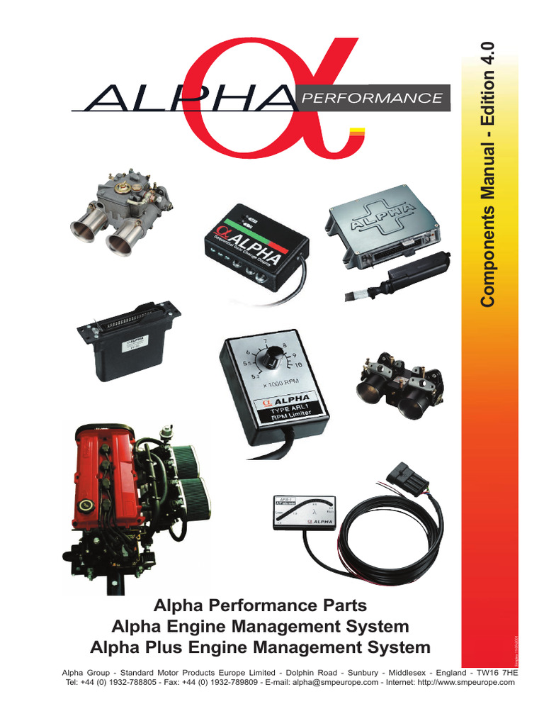 Catalogo Webcon Alpha | PDF | Ignition System | Throttle