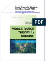 Instant Download Middle Range Theory For Nursing Fourth Edition Ebook PDF PDF FREE