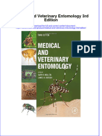 Instant Download Medical and Veterinary Entomology 3rd Edition PDF FREE