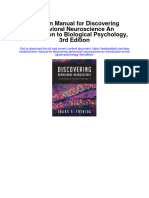 Instant download Solution Manual for Discovering Behavioral Neuroscience an Introduction to Biological Psychology 3rd Edition pdf scribd