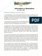 Una Luz Aterradora y Liberadora