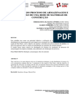 Simulação Do Processo de Armazenagem e Distribuição de Uma Rede de Materiais de Construção