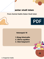 Kelompok 10 Pengantar Studi Islam