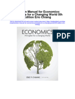 Instant Download Solution Manual For Economics Principles For A Changing World 5th Edition Eric Chiang PDF Scribd