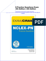 Instant Download Nclex PN Practice Questions Exam Cram 5th Edition 5th Edition PDF FREE