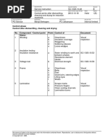 SC-I 020.10.22 Control Points After Dismantling For Indiction Machine Ver B