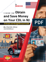 Ebook How To Obtain and Save Money On Your CDL in NJ