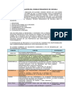 Acta de Instalación Del Consejo Pedagógico de La Escuela - 090434