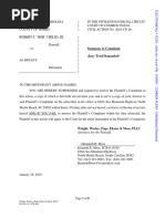 Robert Childs III Lawsuit