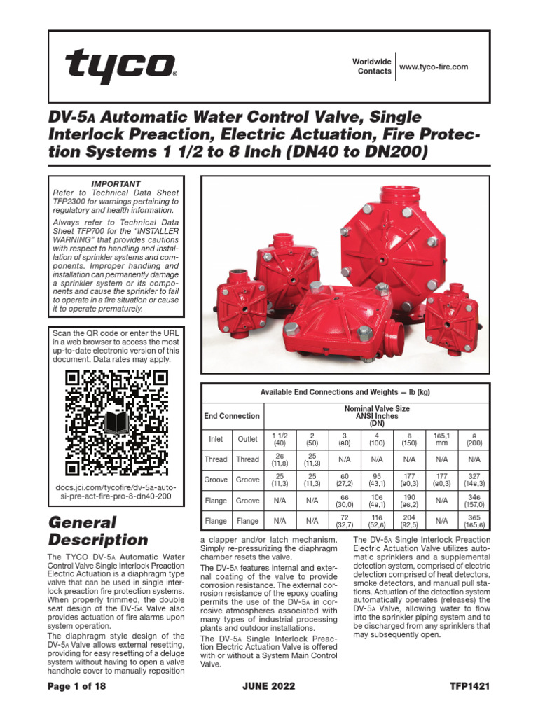 Zone Control Valve Installation Guide | PDF | Valve | Fire Sprinkler System