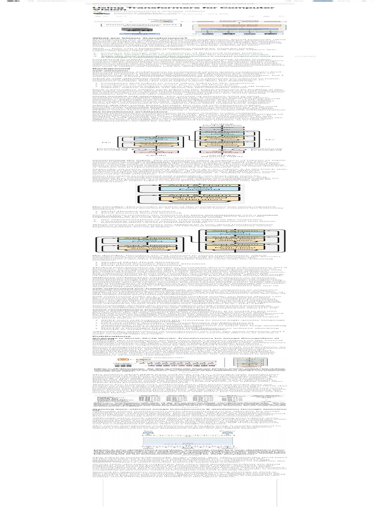 Vision Transformers in Computer Vision | PDF | Machine Learning | Computing